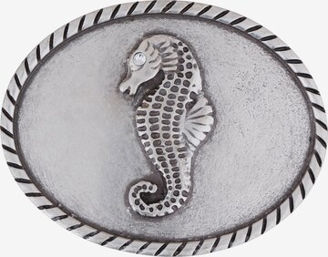 RETTUNGSRING by showroom 019° Brooch in Silver: front