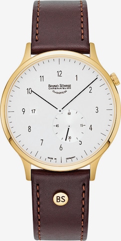 Bruno Söhnle Analog Watch in Brown: front