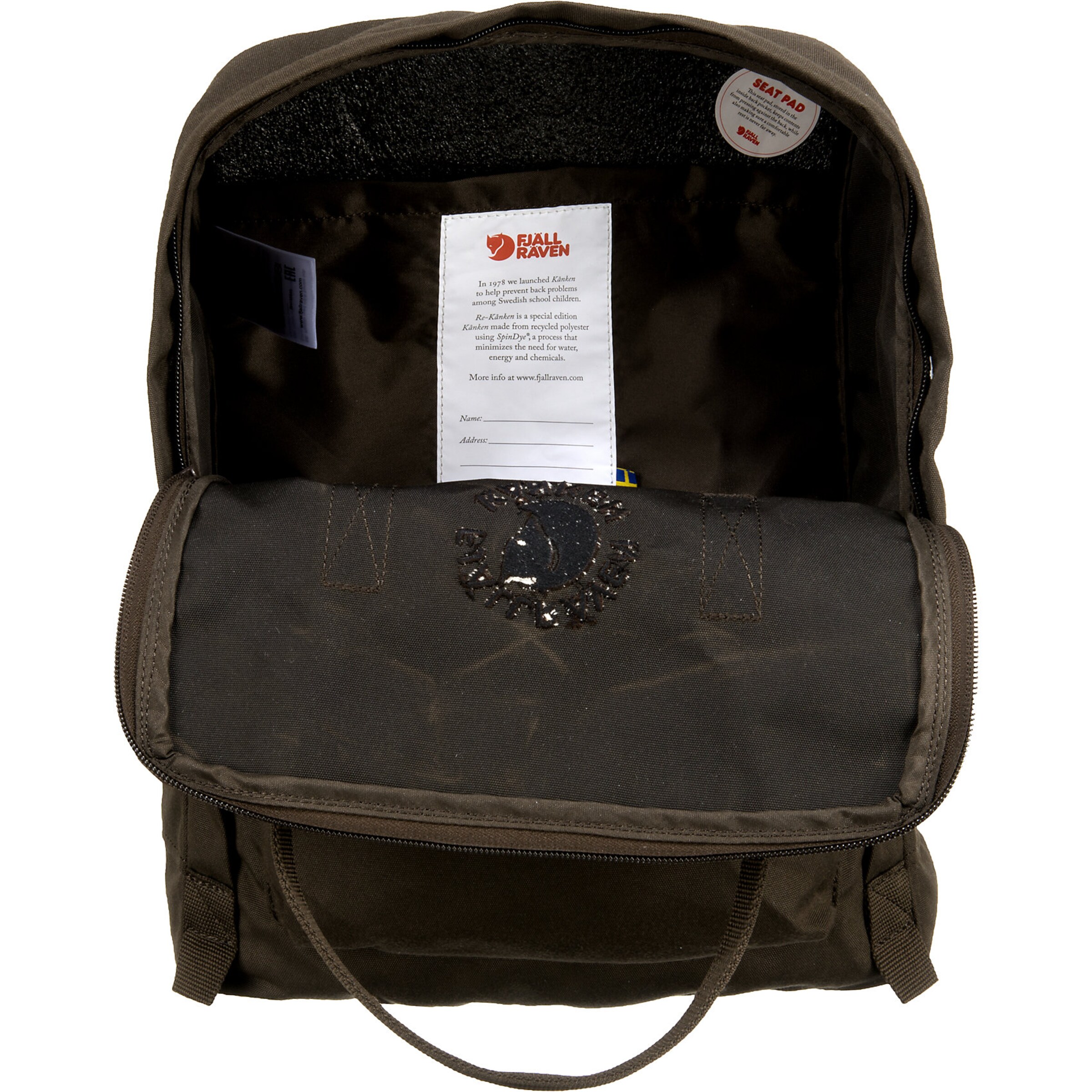 Sac à dos 'Re-Känken' Fjällräven en vert