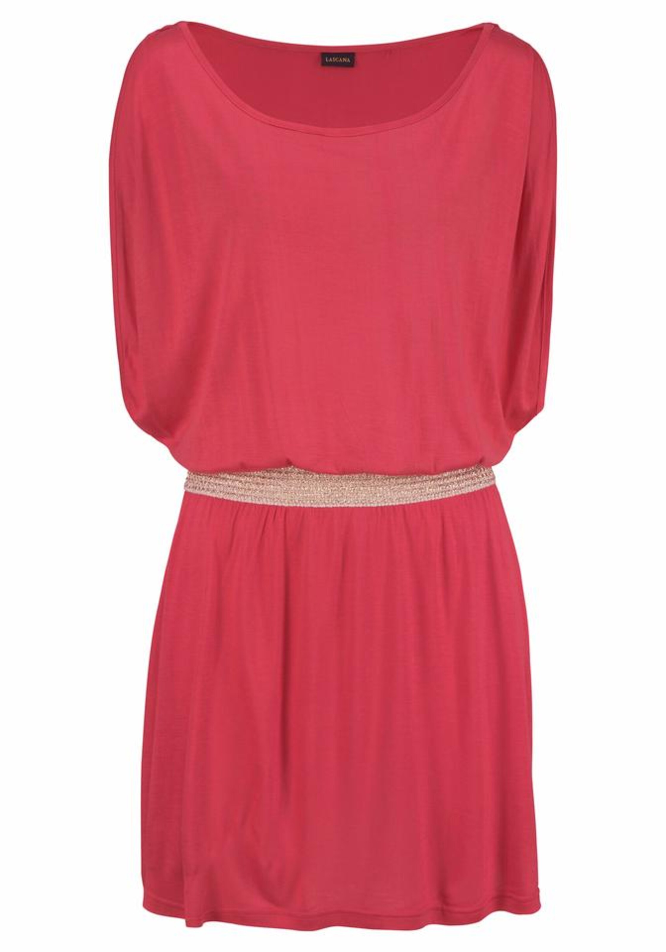 LASCANA - Strandjurk in de kleur Pink