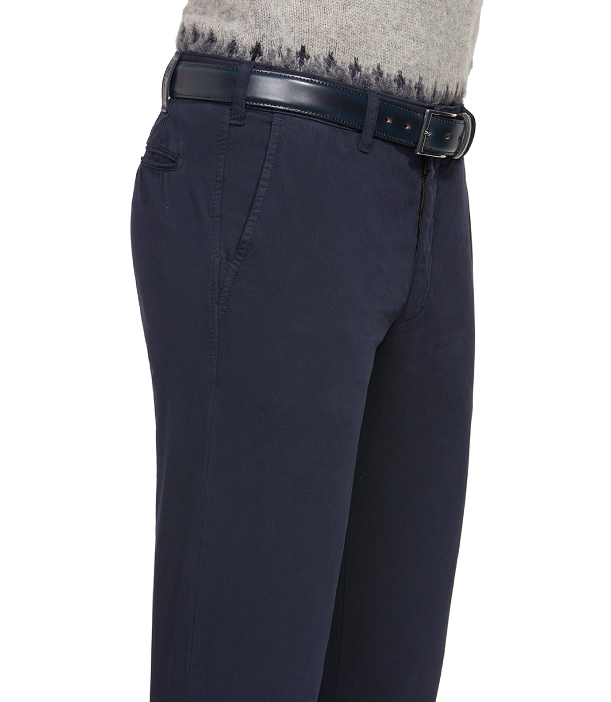 MEYER Regular Chino trousers in Blue