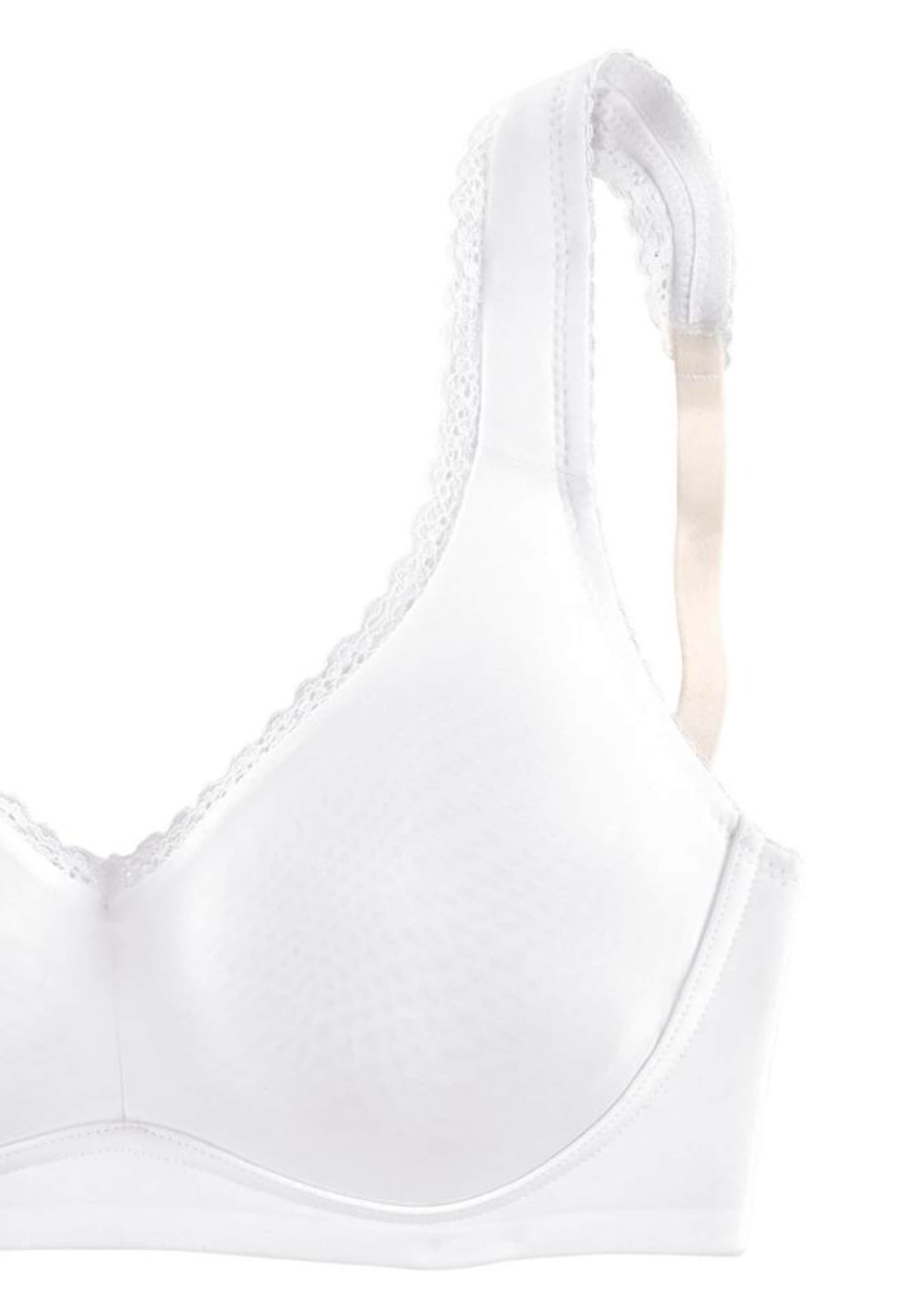 Invisible Soutien-gorge &#x27;Dope Dyed&#x27; LASCANA en blanc