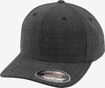 Flexfit Cap in Schwarz: predná strana