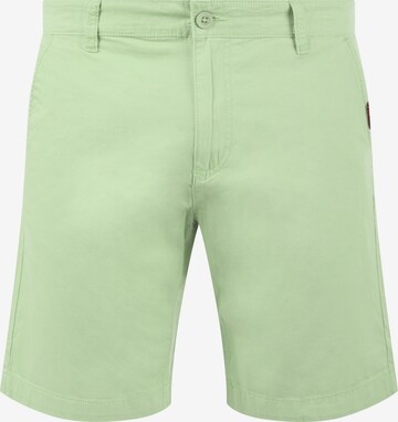 !Solid Regular Chino Pants 'Thement' in Green: front