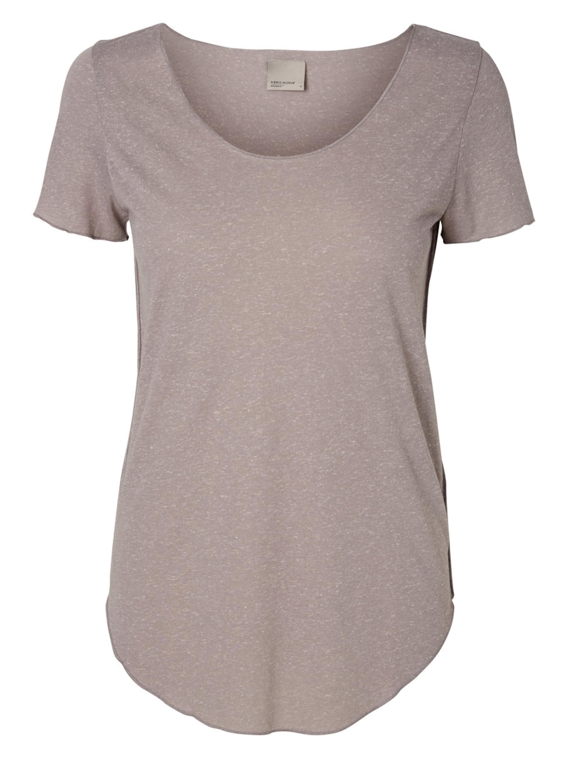VERO MODA Shirt 'Lua' in Grey: front