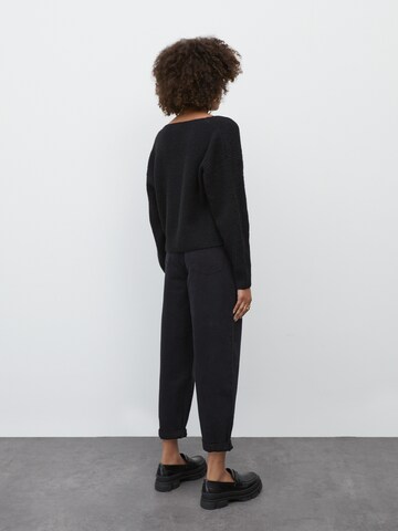 EDITED Knit cardigan 'Ronja' in Black