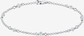 ELLI Bracelet 'Glitzer Steine' in Silver: front