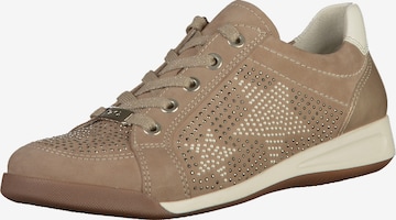 ARA Sneakers laag in Beige: voorkant