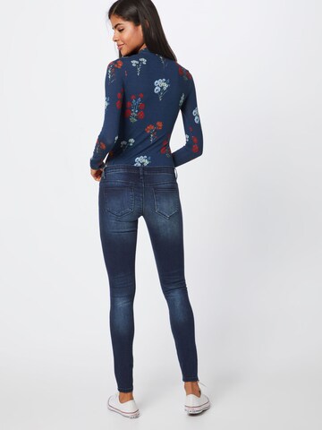 Skinny Jean 'Wonder Life' ONLY en bleu : derrière