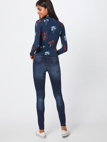 ONLY Skinny Jeans 'Wonder Life' in Blue: back