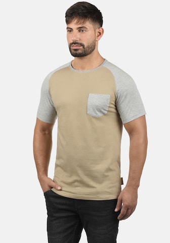 INDICODE JEANS Shirt 'Gresham' in Beige: predná strana