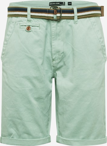 Pantalon chino 'Royce' INDICODE JEANS en vert : devant