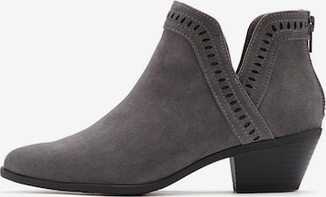 LASCANA Ankle Boots in Grey: front