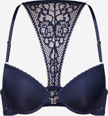 Reggiseno di s.Oliver in blu: frontale