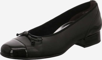 GABOR Ballet Flats in Black: front