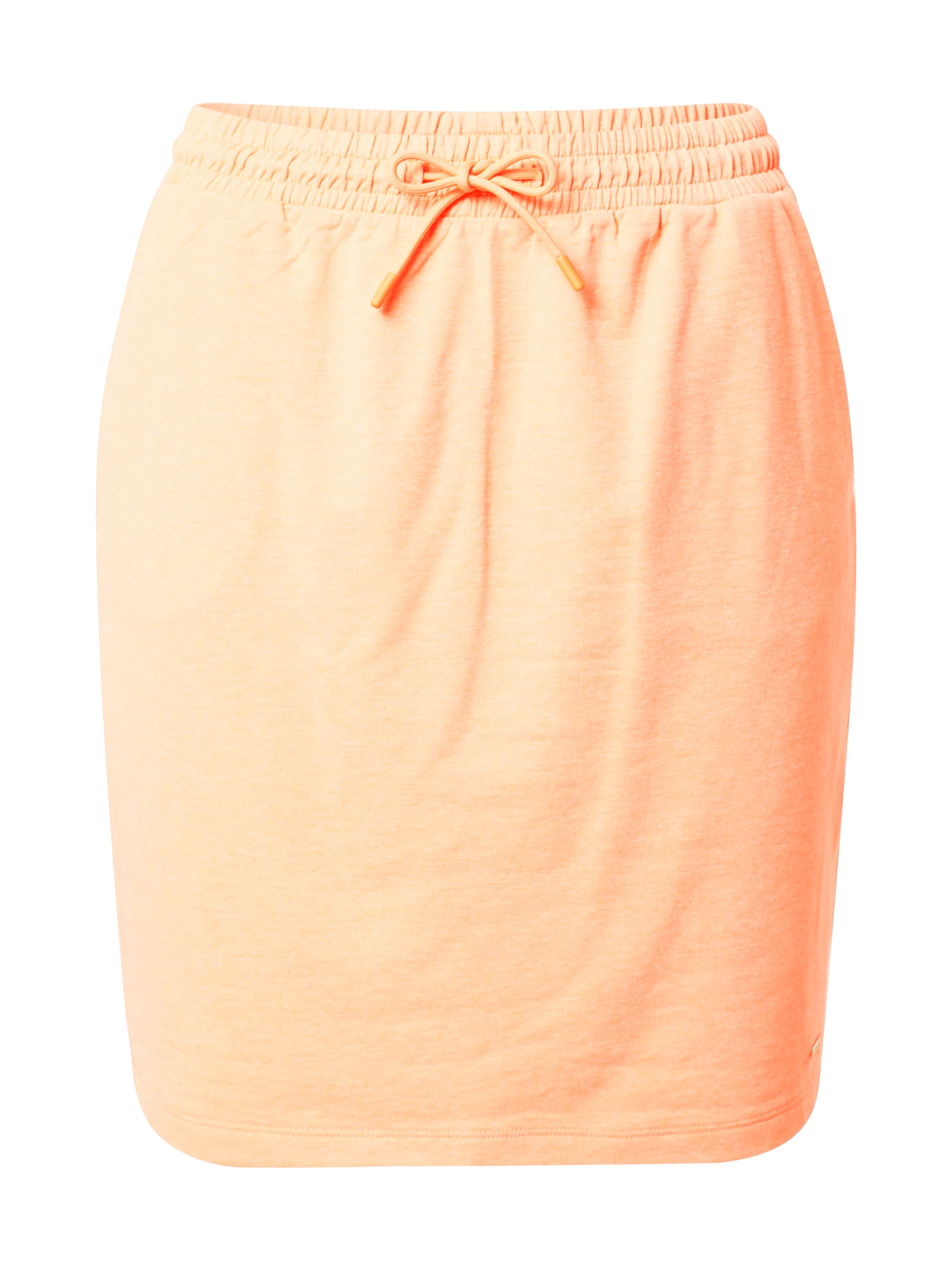 peach denim skirt