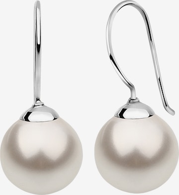 Boucles d'oreilles Nenalina en argent : devant