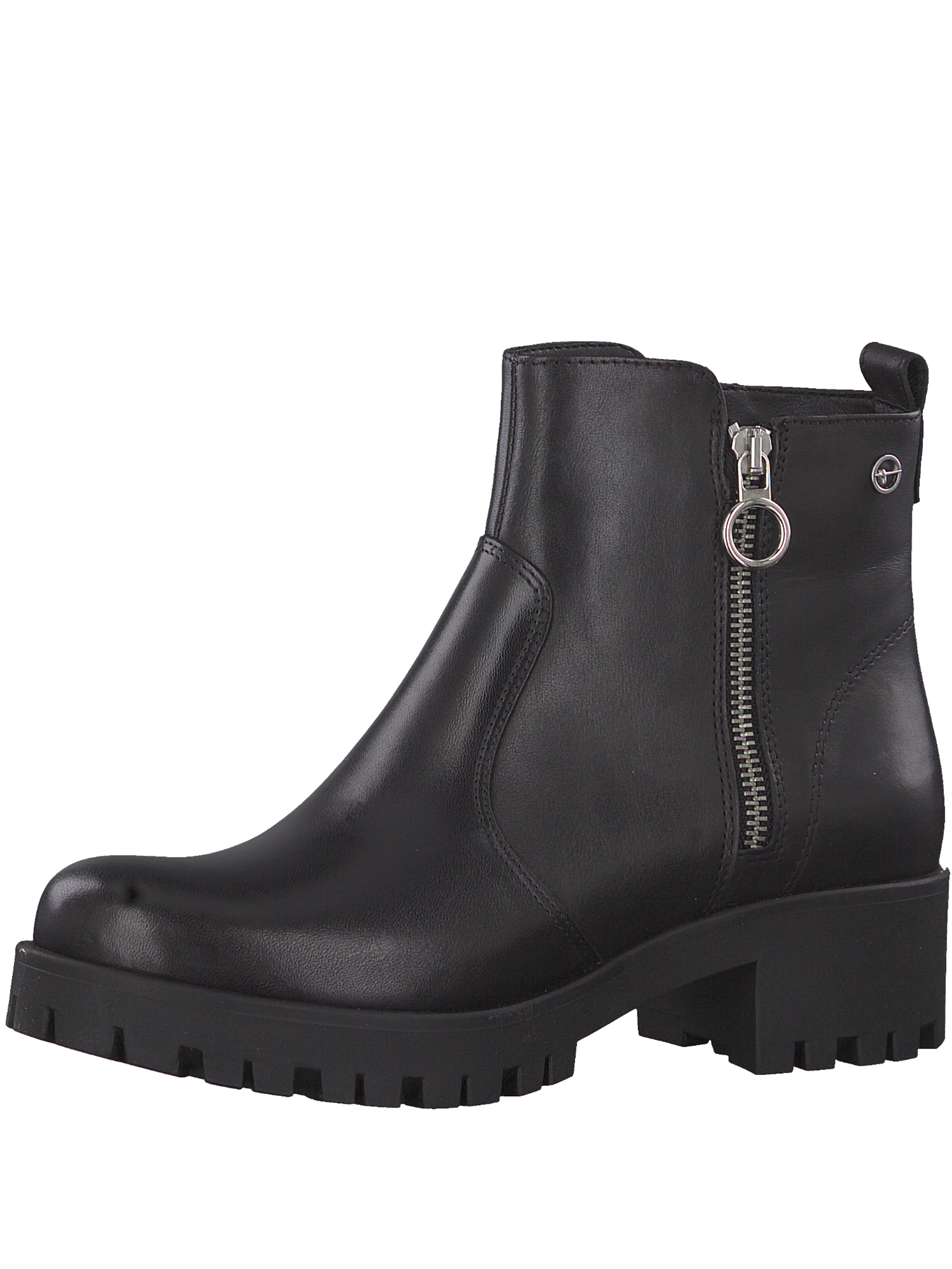 TAMARIS - Enkellaarsjes in de kleur Zwart