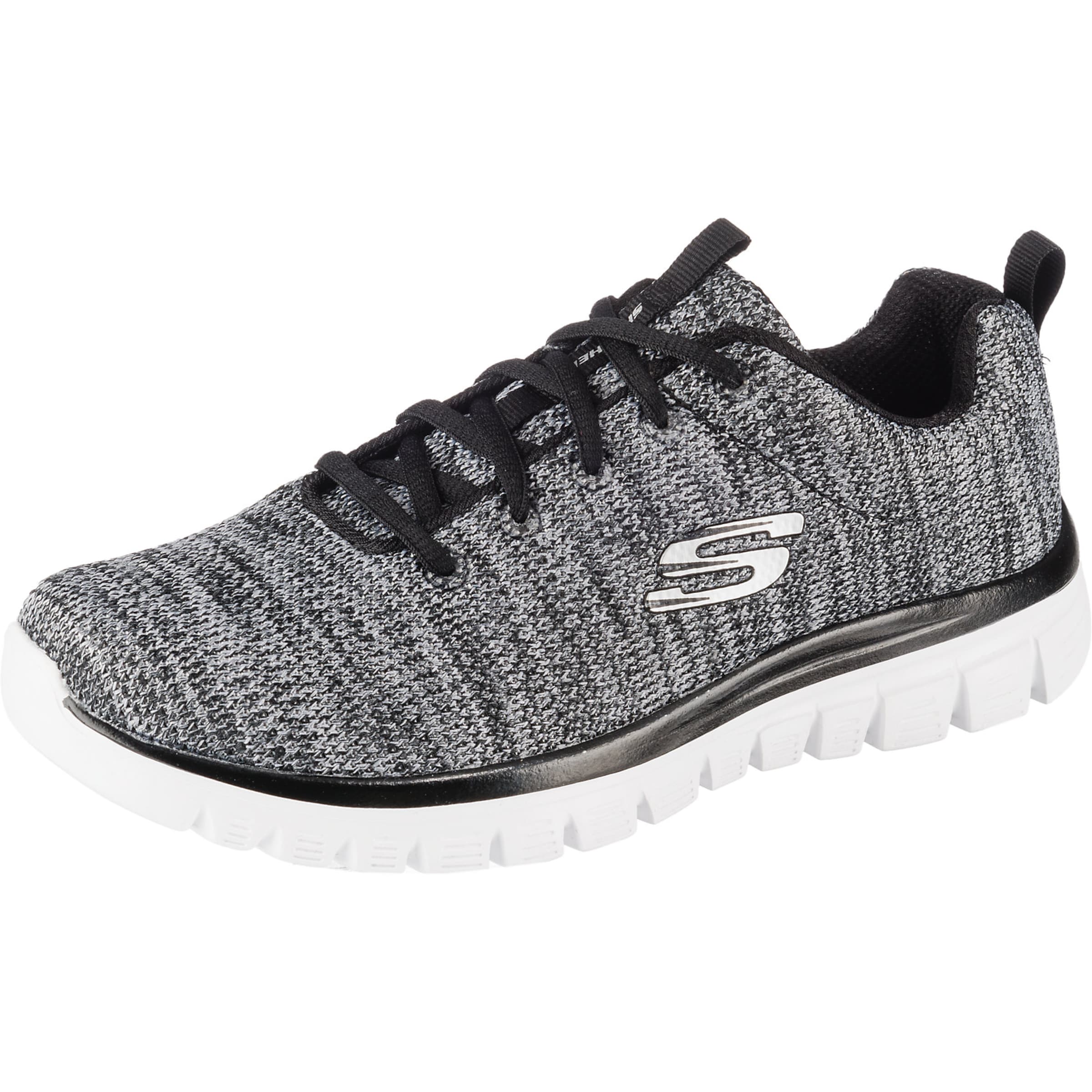 SKECHERS Sneaker 'Graceful -Twisted Fortune' in Grau: Vorderseite