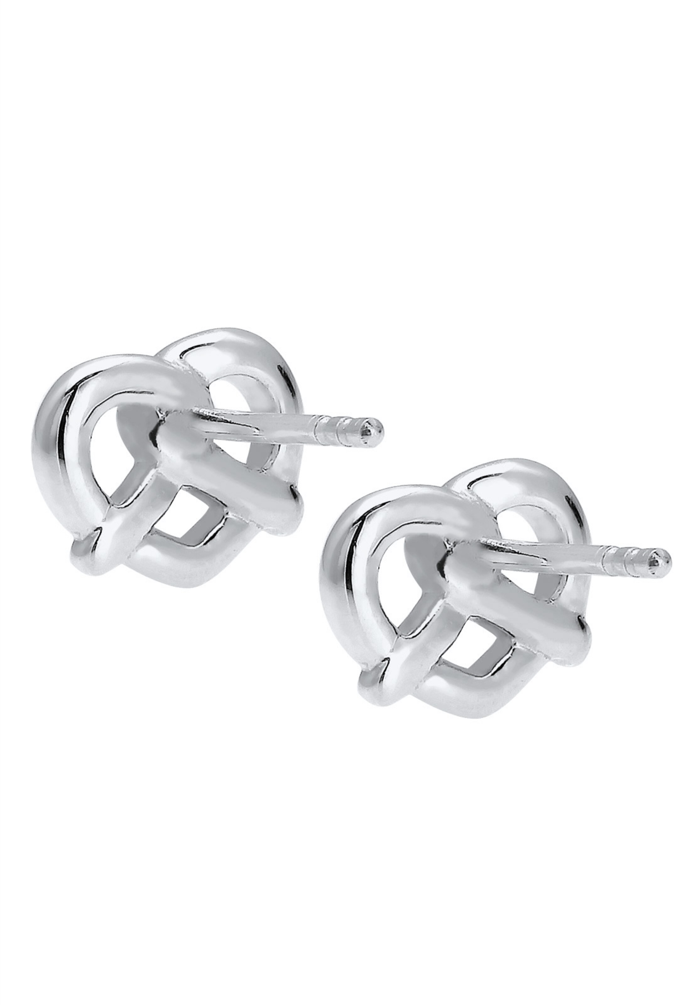 ELLI Ohrringe 'Brezel' in Silber