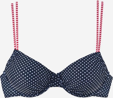 Hauts de bikini 'Avni' s.Oliver en bleu : devant