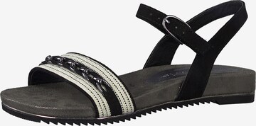 TAMARIS Strap Sandals in Black