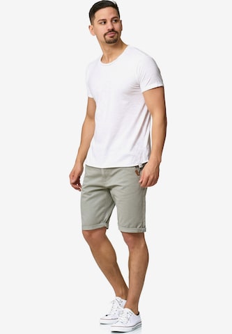 INDICODE JEANS Regular Shorts ' Cuba ' in Grau