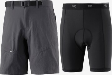 GONSO Skinny Bike Shorts in Grau: predná strana