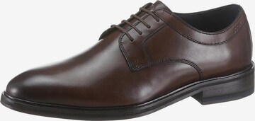 JOOP! Lace-Up Shoes in Brown: front