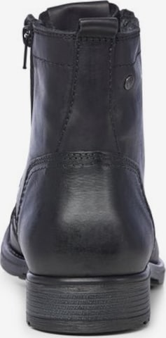 JACK & JONES Veterboots 'JFWRUSSEL' in Zwart