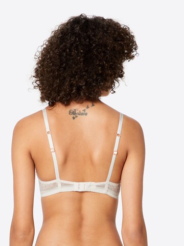 Skiny T-shirt Bra in Beige: back