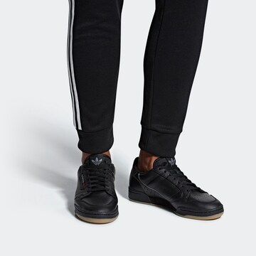 ADIDAS ORIGINALS Низкие кроссовки 'Continental 80' в Черный: спереди