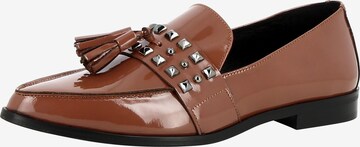 EVITA Classic Flats 'FILIPA' in Brown: front