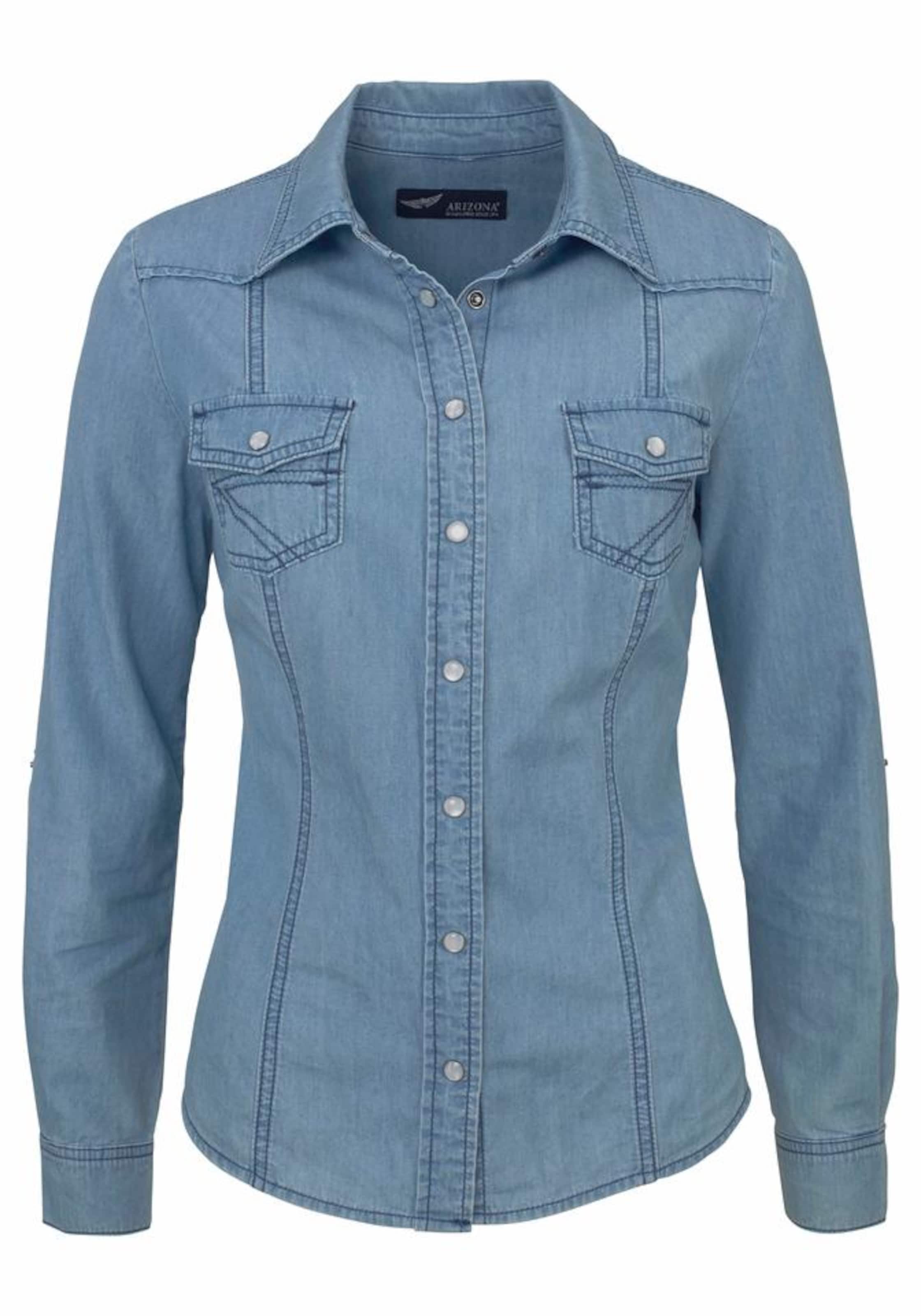 ARIZONA Blouse in Blue: front
