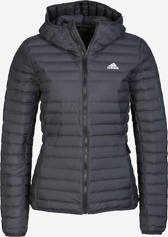 ADIDAS PERFORMANCE Athletic Jacket 'Varilite' in Grey: front