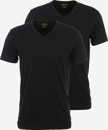 T-Shirt 'Classic' Polo Ralph Lauren en noir : devant