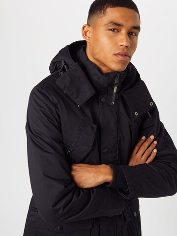 melns Ragwear Standarta piegriezums Ziemas parka 'CLANCY'