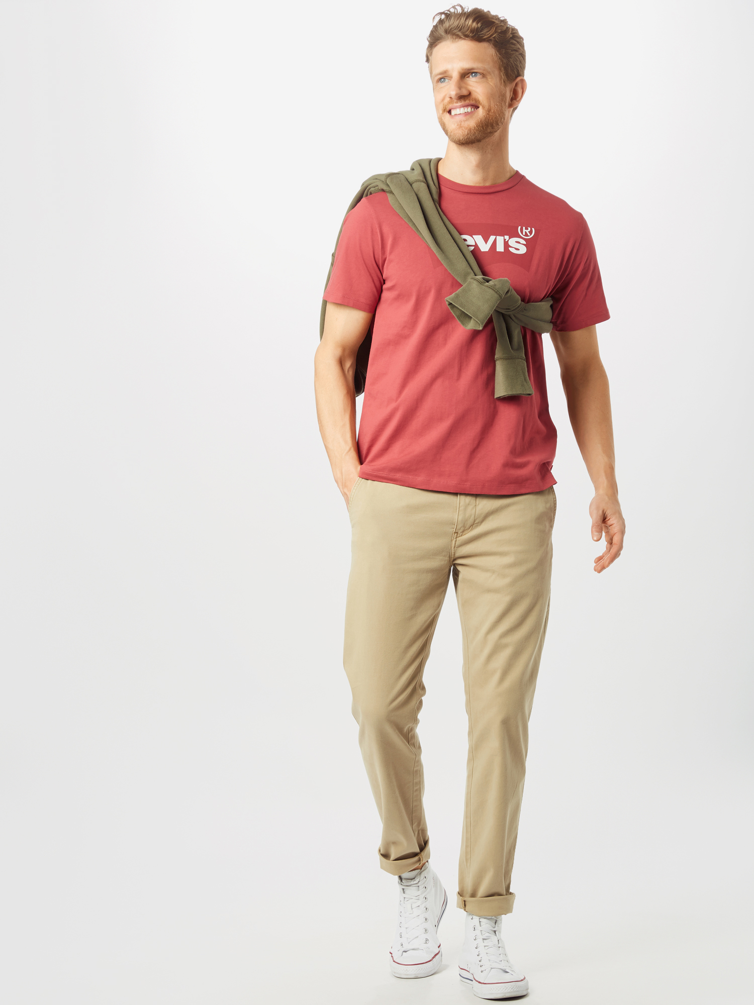 Mężczyźni Bardziej zrównoważony LEVIS Spodnie w kolorze Beżowym 