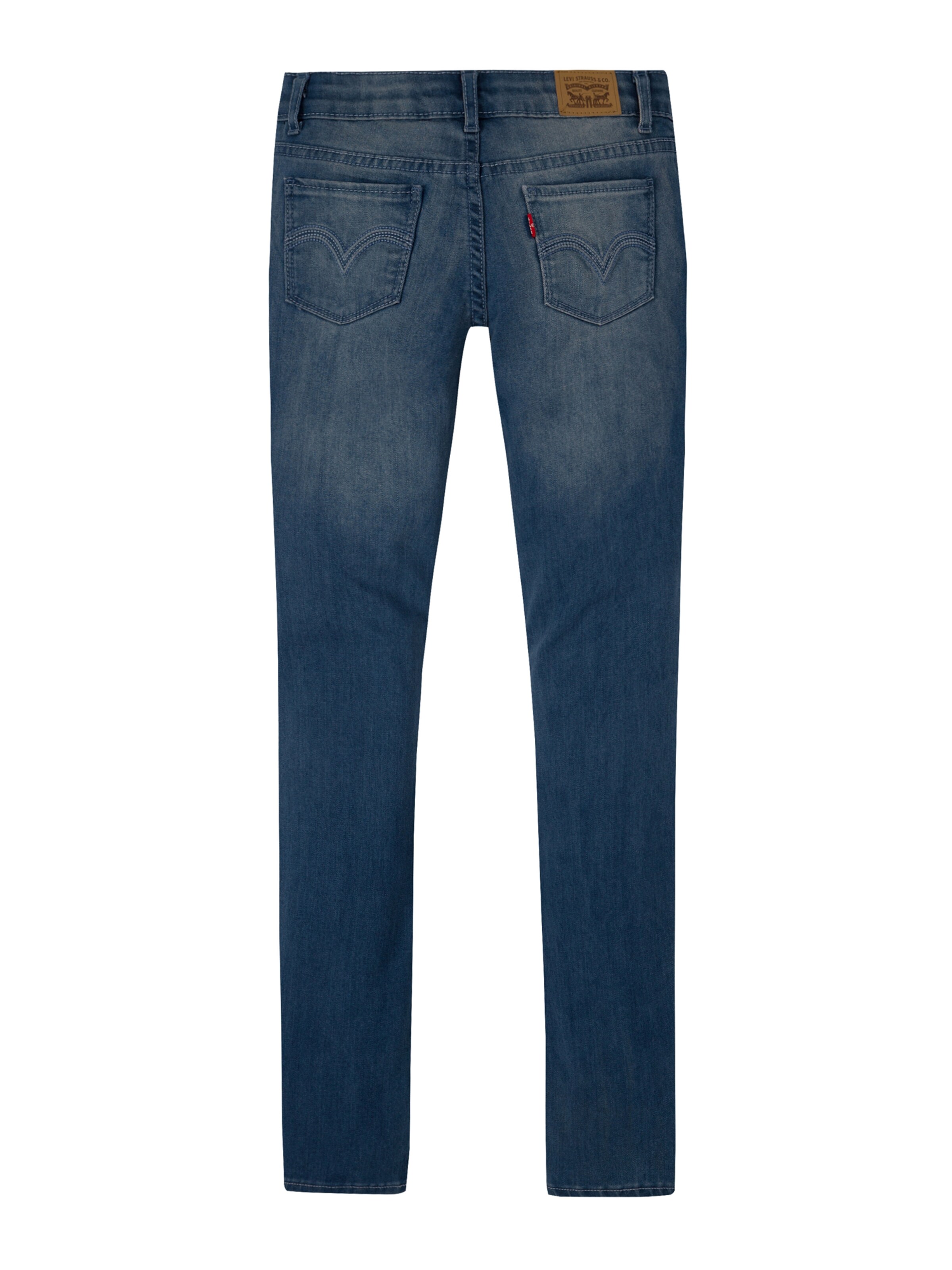 Levi's Kids Skinny Jeans '711' in Blue: back
