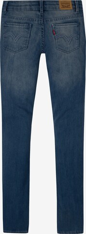 Levi's Kids Skinny Jeans '711 Skinny' in Blauw: terug