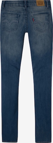 Levi's Kids Skinny Jeans '711 Skinny' in Blauw: terug