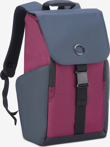 Delsey Paris Backpack 'Securflap' in Blue