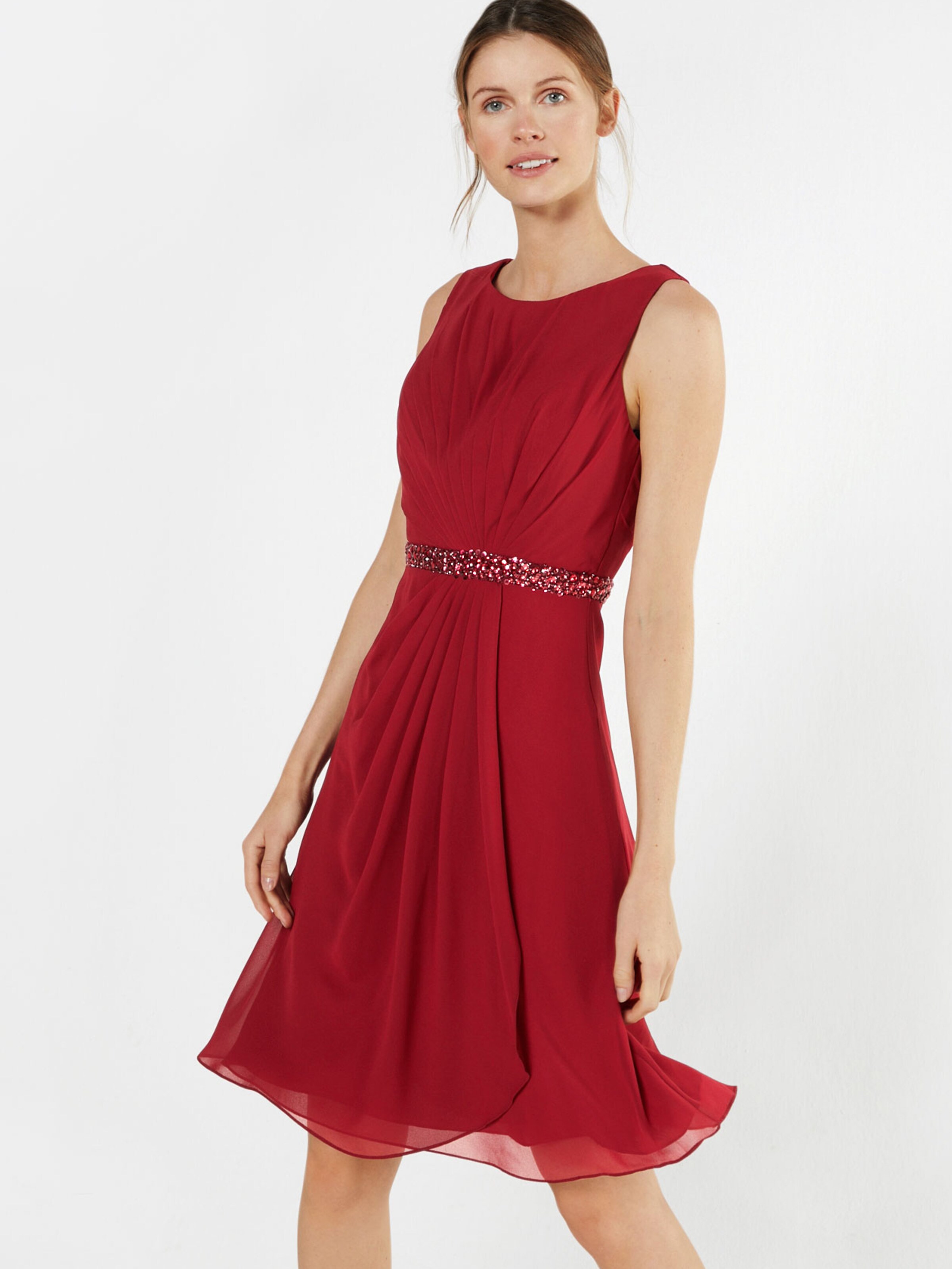 mascara Cocktailjurk in Rood ABOUT YOU