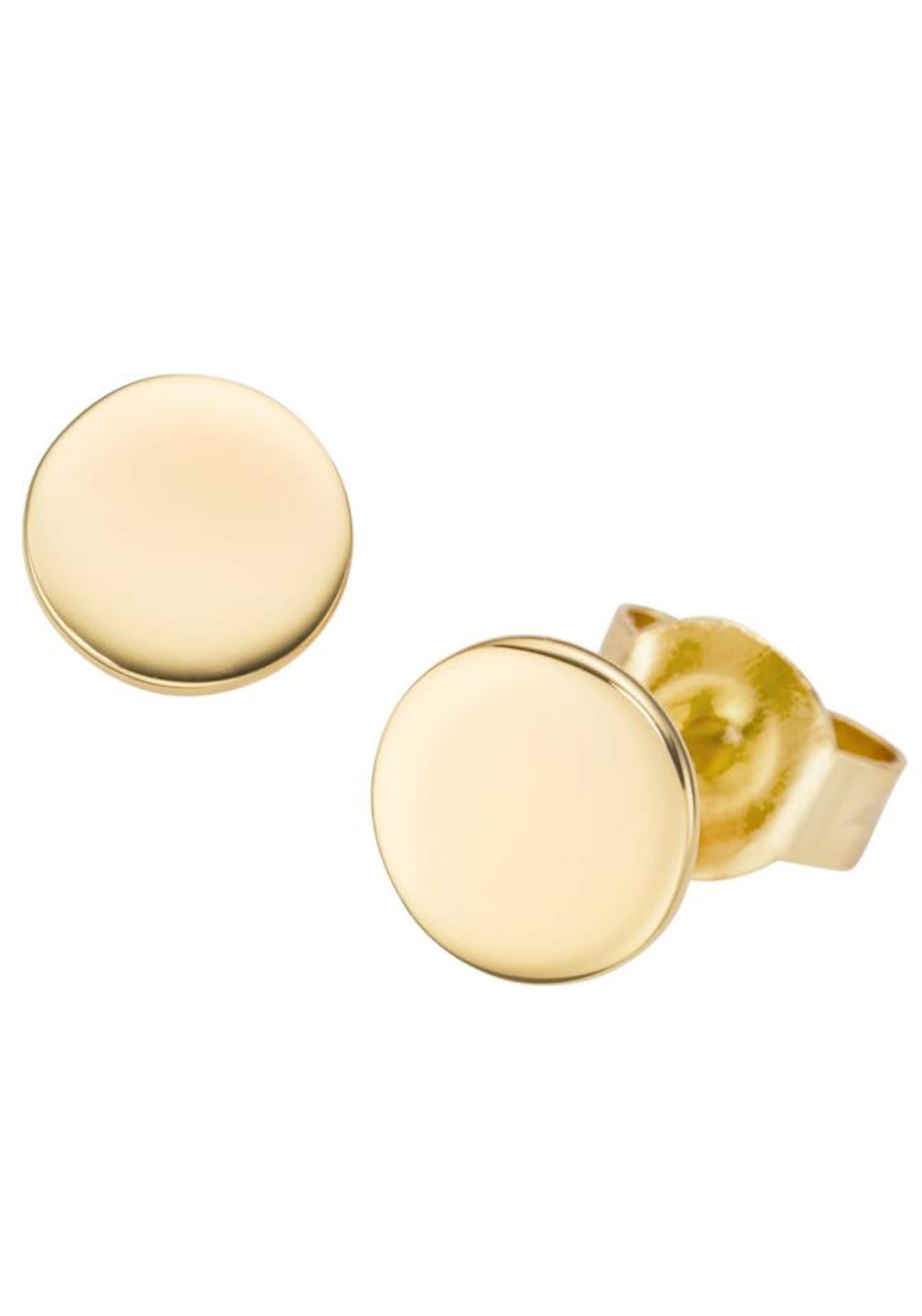 FIRETTI Earrings 'Kreise' in Gold: front