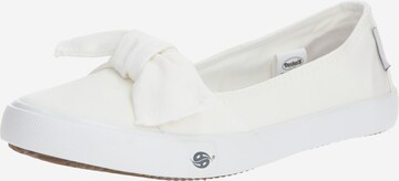 Ballerines Dockers by Gerli en blanc : devant