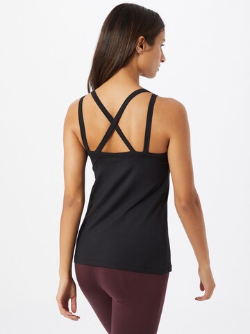 CURARE Yogawear Skinny Športový top - Čierna