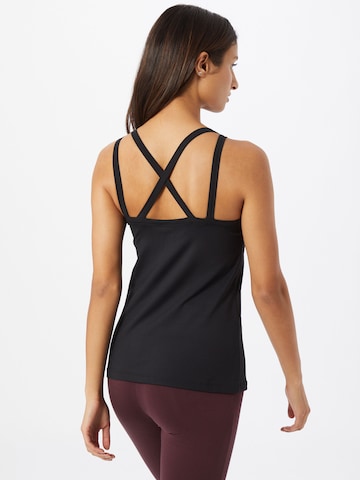 CURARE Yogawear Skinny Sportshirt in Schwarz