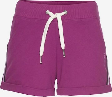 Pantalon de pyjama H.I.S en violet : devant