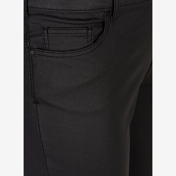 Zizzi Slimfit Jeans in Schwarz