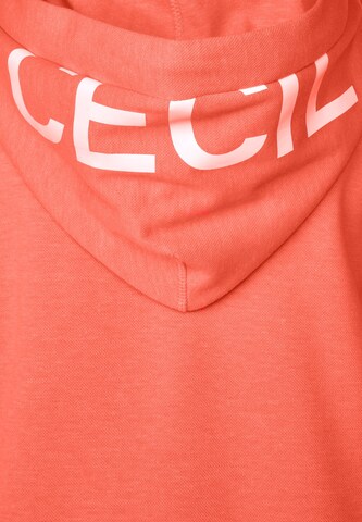 CECIL Sweatshirt in Orange